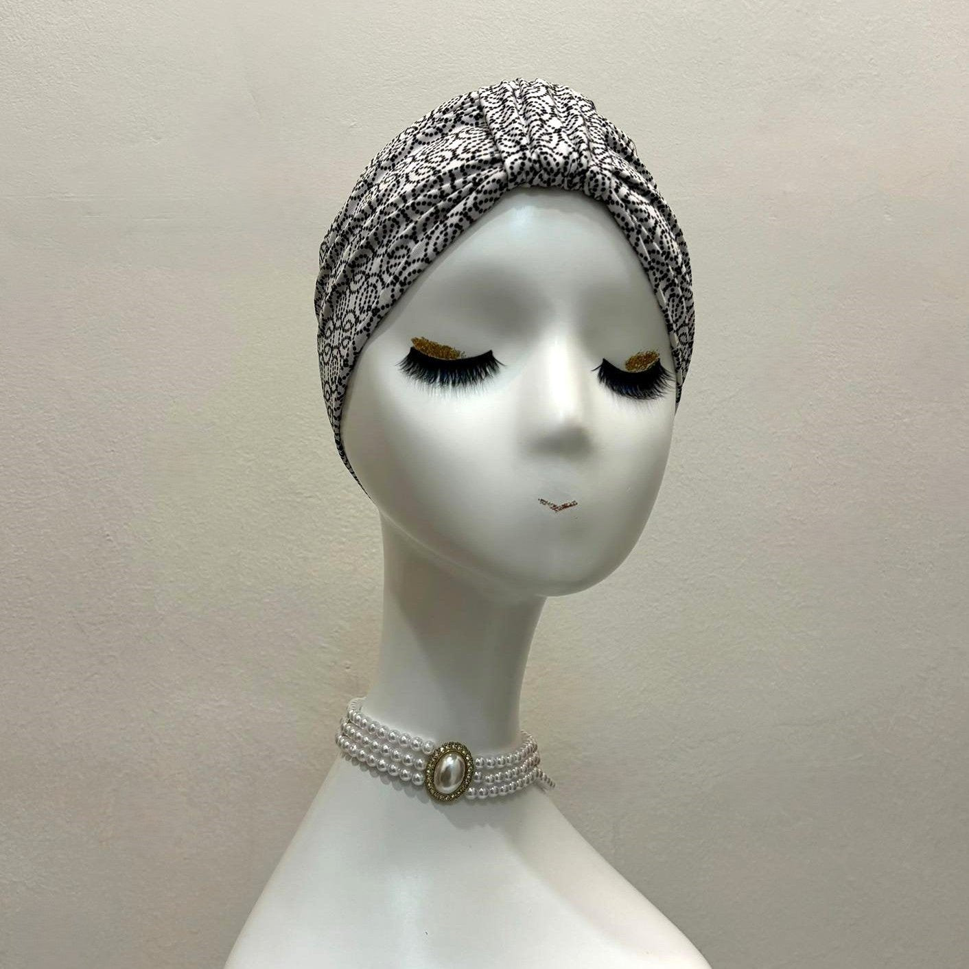 MIYACO - Abstract Dots Turban